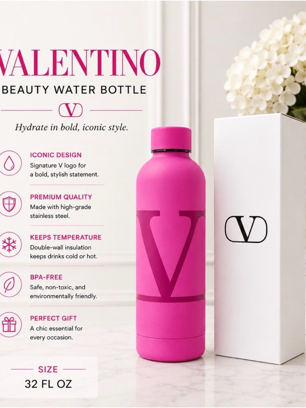 Water Bottle Image - Not a Skincare Product